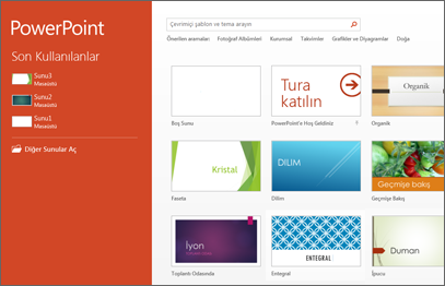 Powerpoint 2013 indirme sayfası ekran görüntüsü