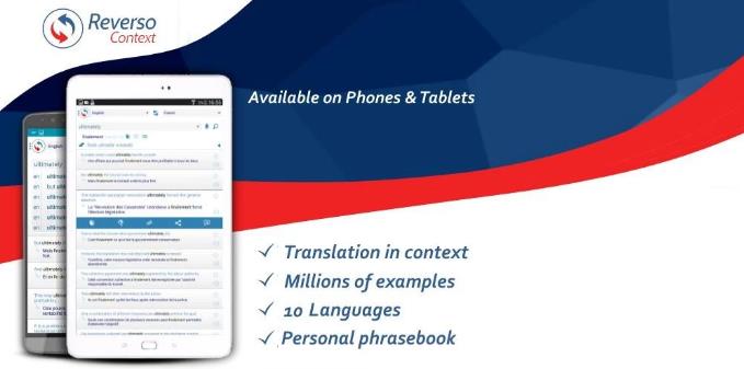 Reverso Translation Dictionary Premium APK indirme sayfası ekran görüntüsü