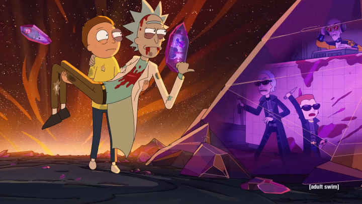 Rick and Morty indirme sayfası ekran görüntüsü
