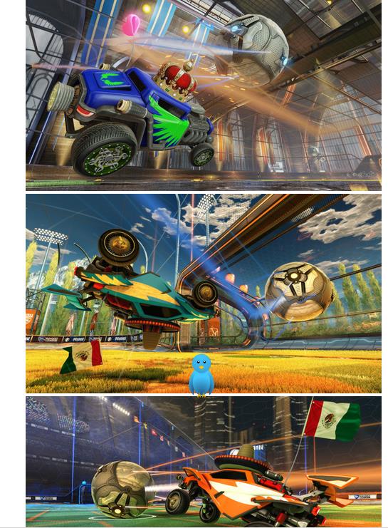 Rocket League indirme sayfası ekran görüntüsü