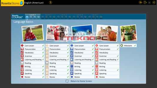 Rosetta Stone TOTALe indirme sayfası ekran görüntüsü