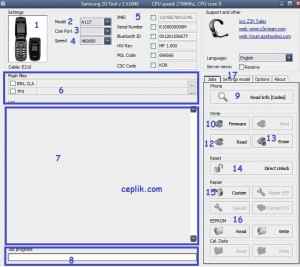 Samsung Tool PRO indirme sayfası ekran görüntüsü