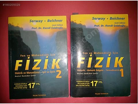 Serway Fizik 1-2 PDF Türkçe indirme sayfası ekran görüntüsü