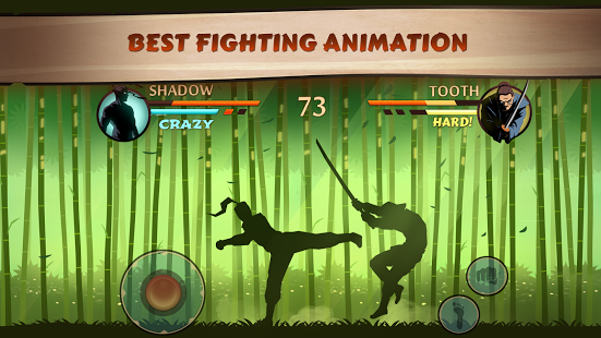 Shadow Fight 2 Apk indirme sayfası ekran görüntüsü