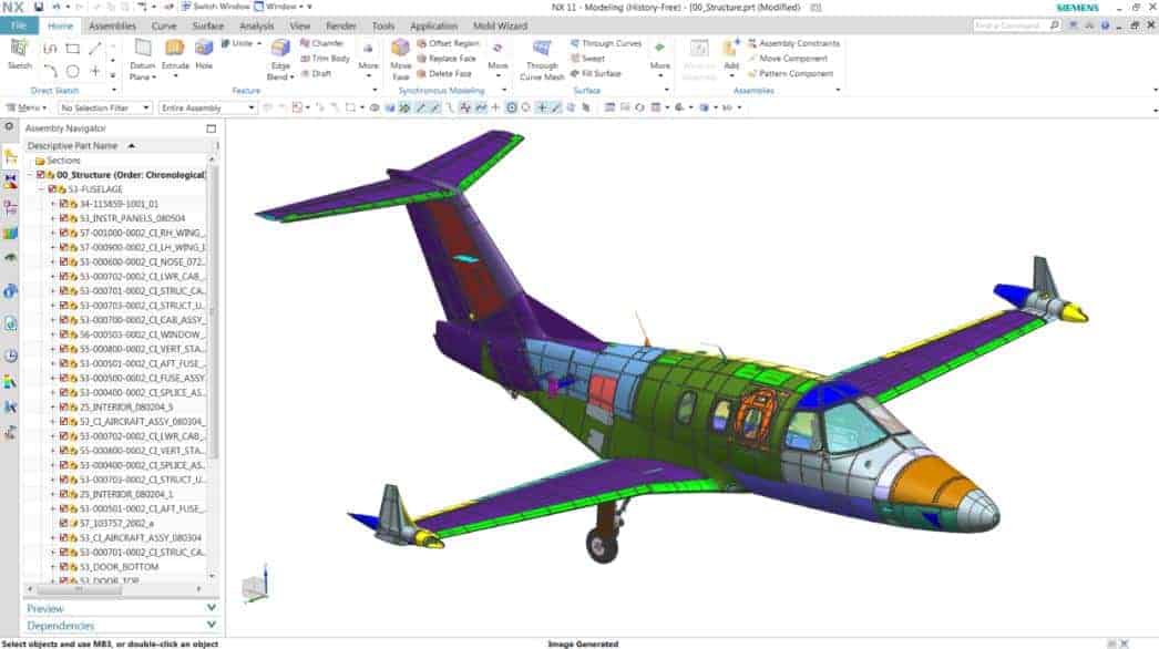 Siemens NX ekran görüntüsü 2