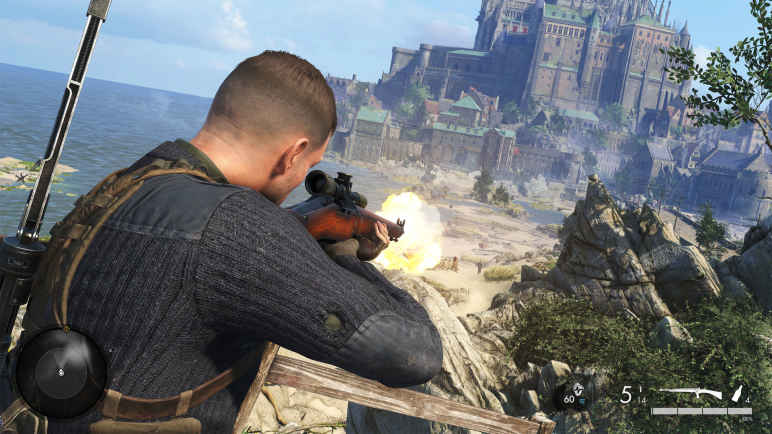 Sniper Elite 5 indirme sayfası ekran görüntüsü