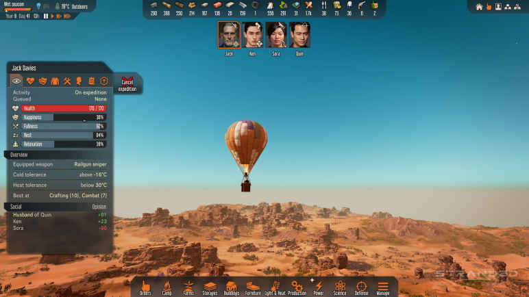 Stranded Alien Dawn indirme sayfası ekran görüntüsü