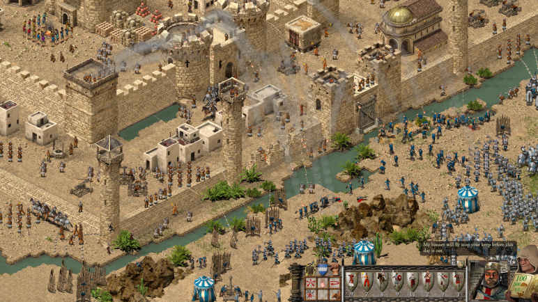 Stronghold Crusader Definitive Edition indirme sayfası ekran görüntüsü