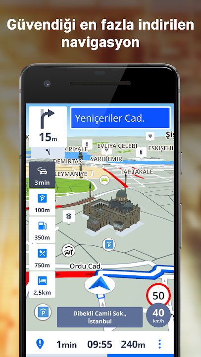 Sygic Apk indirme sayfası ekran görüntüsü