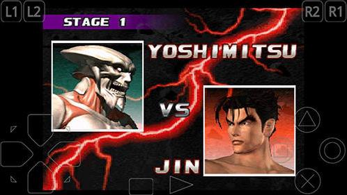 Tekken 3 APK indirme sayfası ekran görüntüsü
