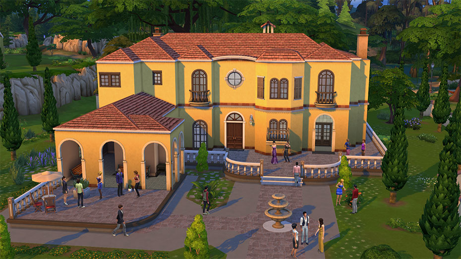 The Sims 4 indirme sayfası ekran görüntüsü