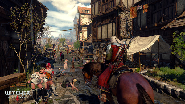 The Witcher 3 Wild Hunt indirme sayfası ekran görüntüsü