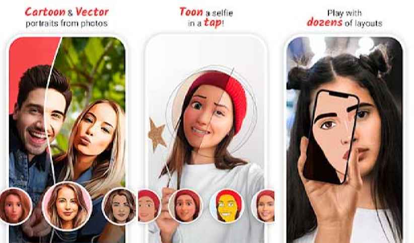 ToonMe Cartoon Yourself Pro Apk indirme sayfası ekran görüntüsü