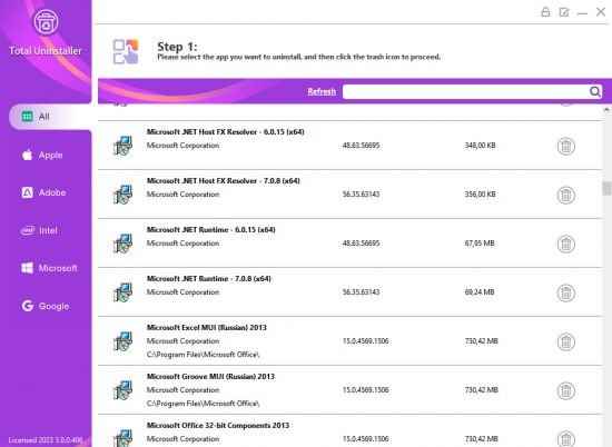 Total Uninstaller 2026 indirme sayfası ekran görüntüsü
