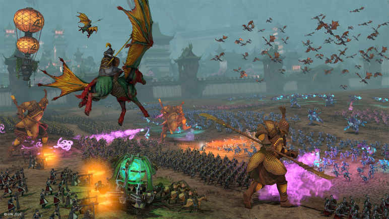 Total War Warhammer 3 indirme sayfası ekran görüntüsü