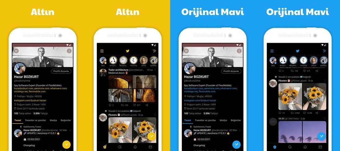 Twitter Aero Apk ekran görüntüsü 3