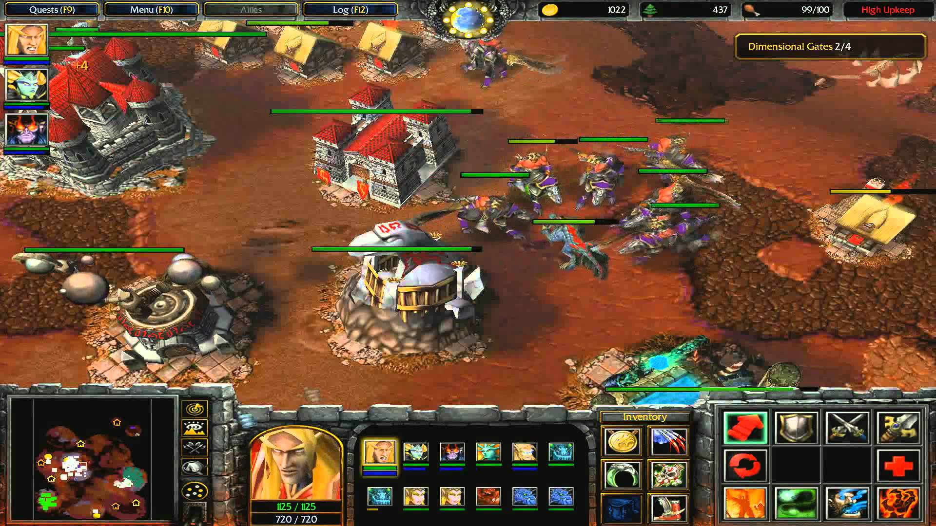 Warcraft 3 indirme sayfası ekran görüntüsü