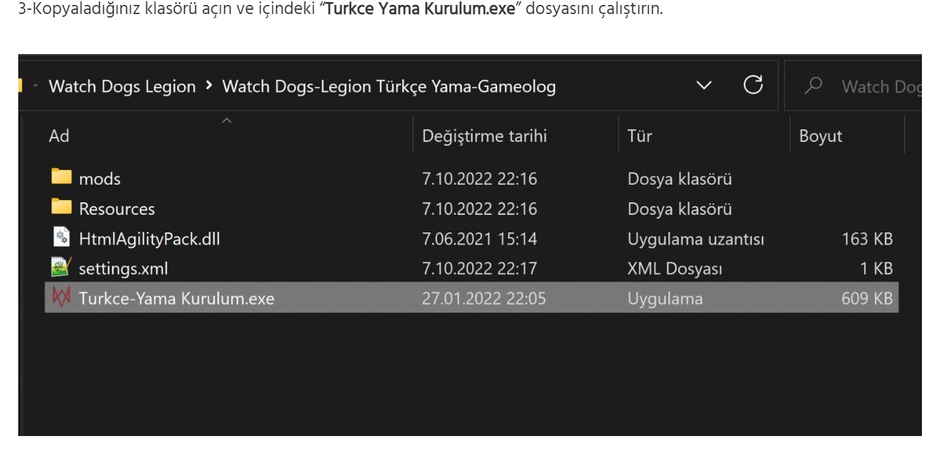 Watch Dogs Legion Türkçe Yama ekran görüntüsü 5