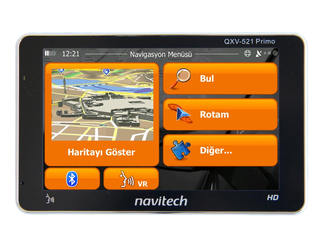 Wince Navitech QXV-712 indirme sayfası ekran görüntüsü