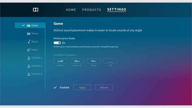 Windows 10 Dolby Access indirme sayfası ekran görüntüsü