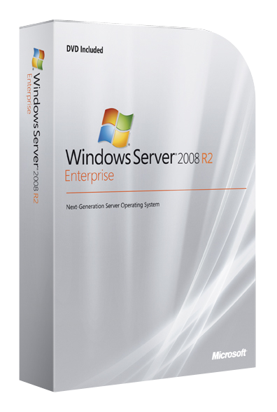 Windows Server 2008 indirme sayfası ekran görüntüsü
