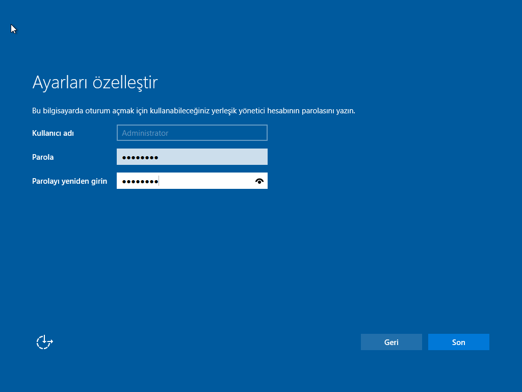 Windows Server 2016 Full ekran görüntüsü 3