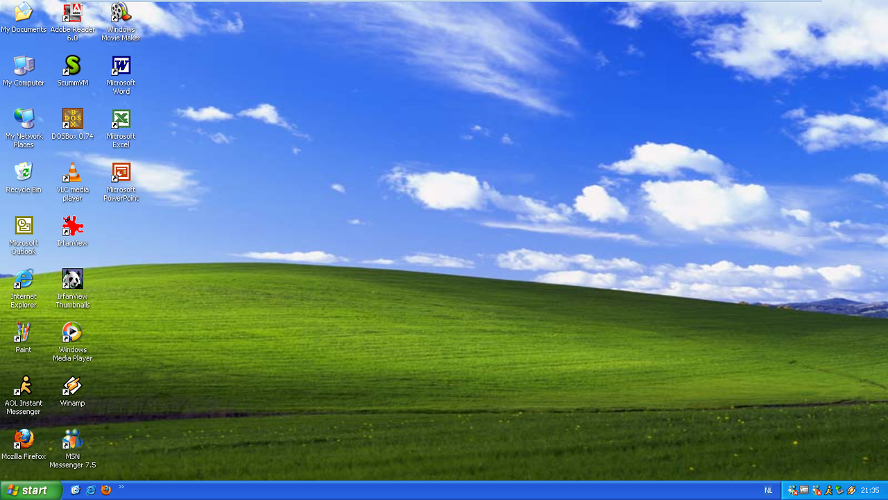 Xp Home Edition indirme sayfası ekran görüntüsü