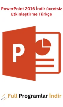 PowerPoint 2016 İndir ücretsiz Etkinleştirme Türkçe