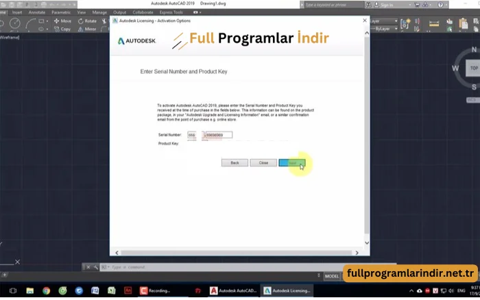 autocad 2019 crack yapma