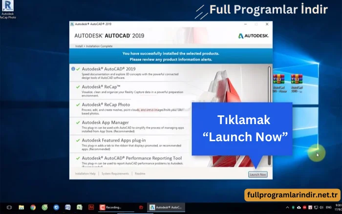 autocad 2019 full indir