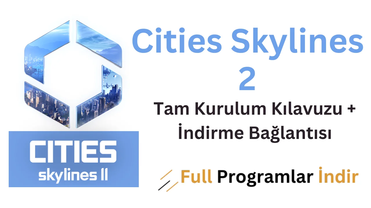 cities skylines 2 full indir 2023