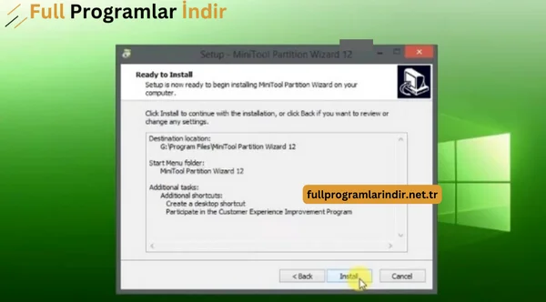 minitool partition wizard indir