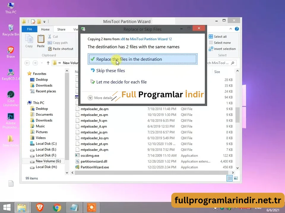 minitool partition wizard pro