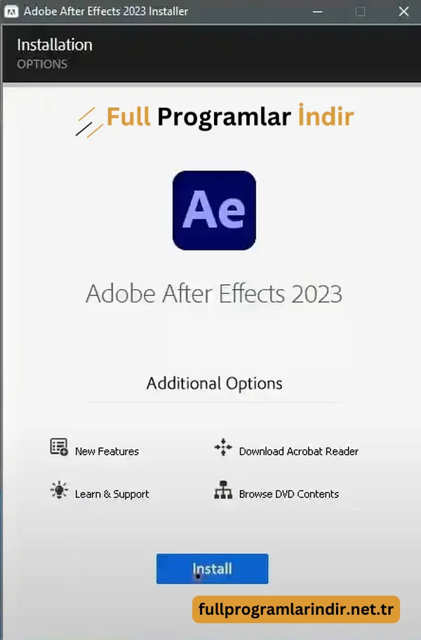 adobe after effects 2023 full indir