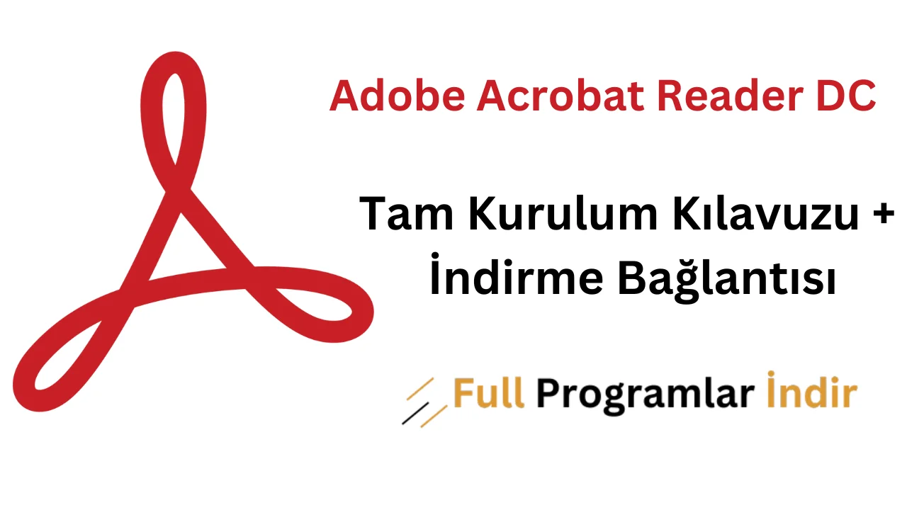 adobe reader dc türkçe