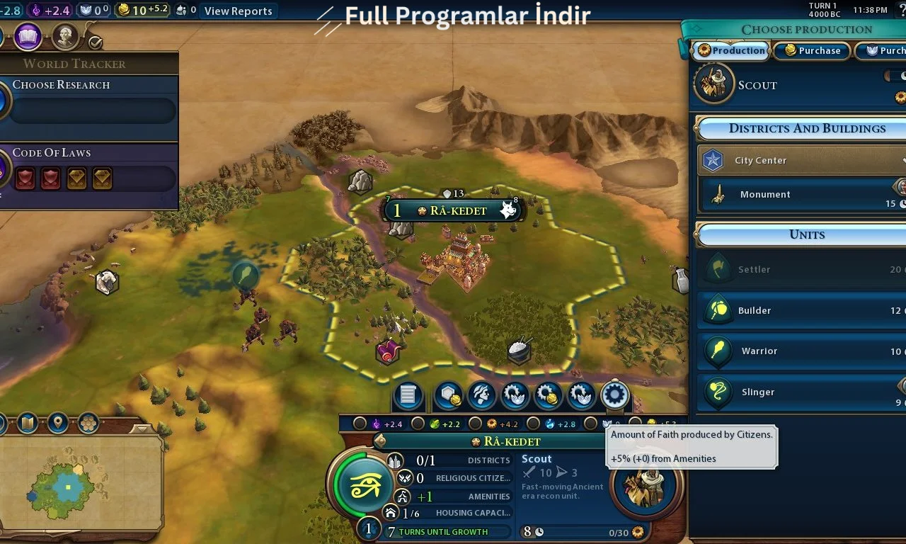 civilization 6 türkçe yama