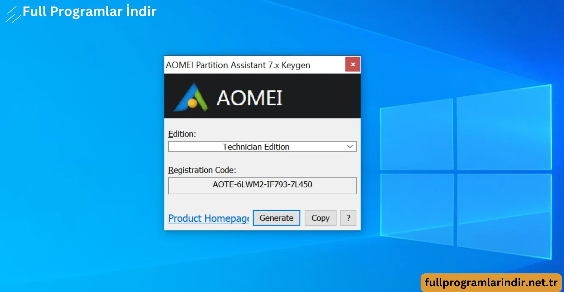 aomei partition assistant keygen