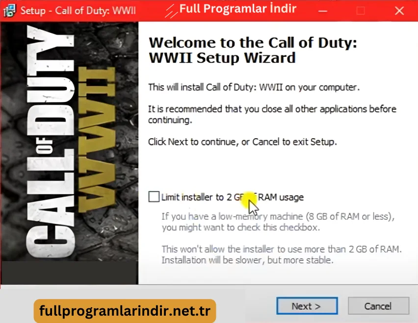 call of duty ww2 türkçe yama indir pc