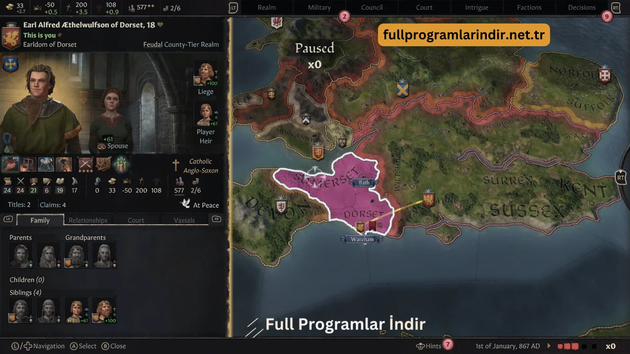 crusader kings 3 sistem gereksinimleri