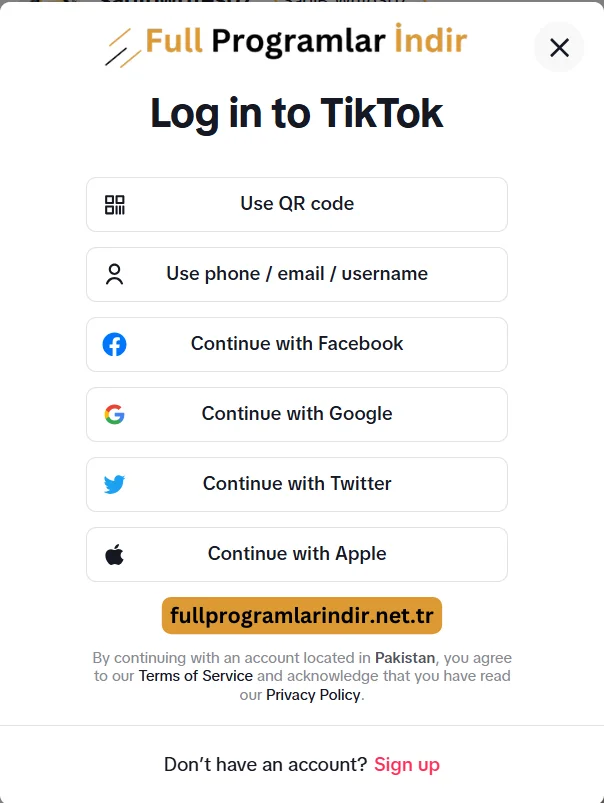 download tiktok pc