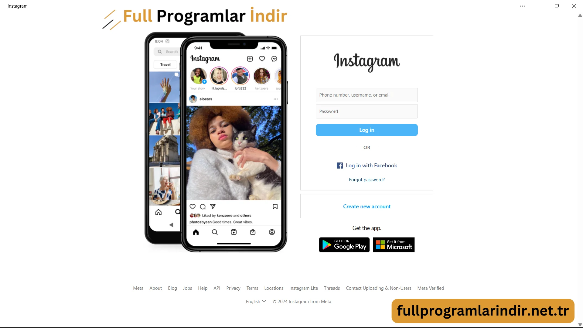 ınstagram ücretsiz indir