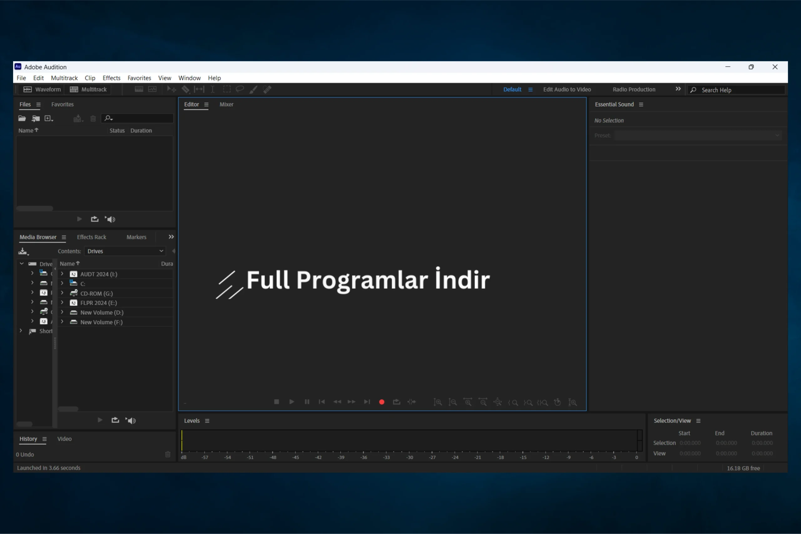 Adobe Audition 2024 full indir