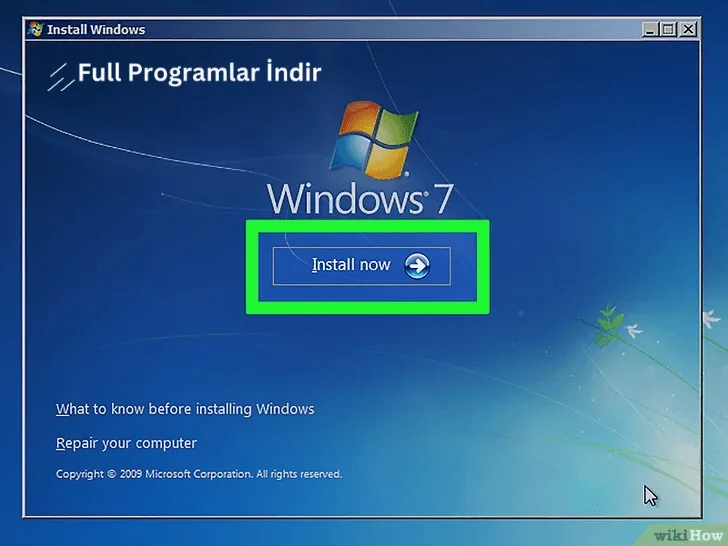 windows 7 indir