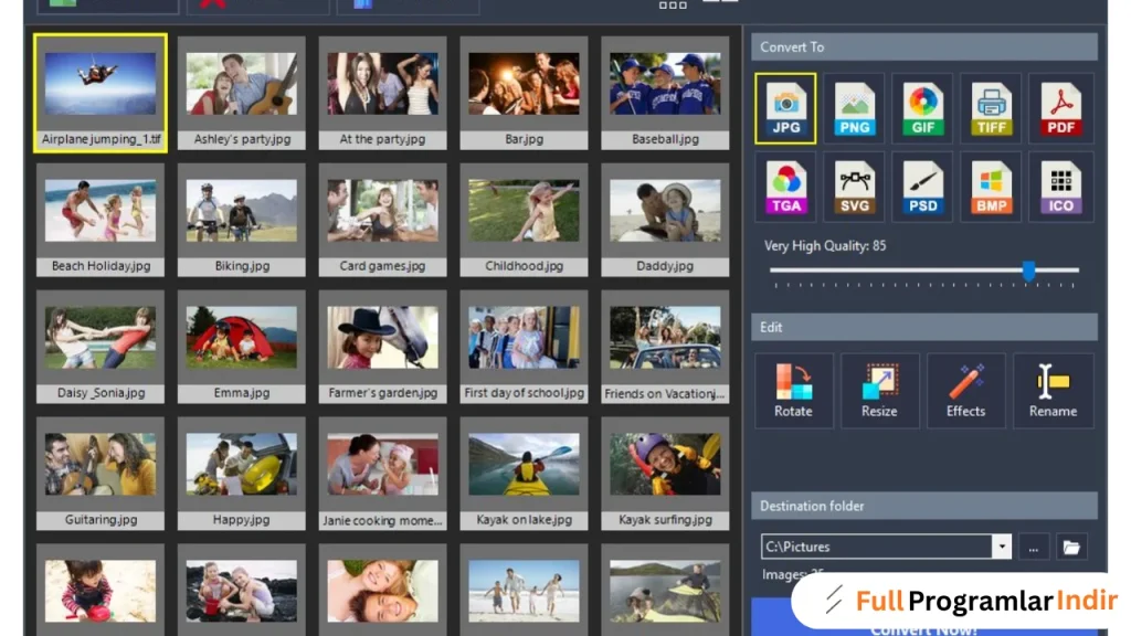 Program4Pc Photo Editor 8.0 indir Full
