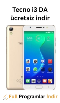 Tecno i3 DA ücretsiz indir File