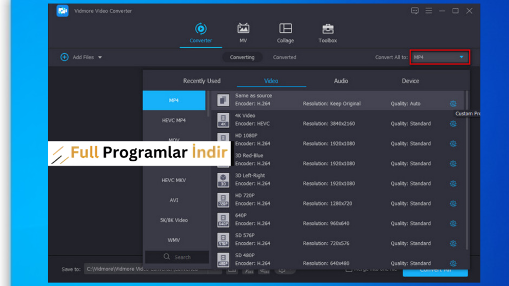 Vidmore Video Converter