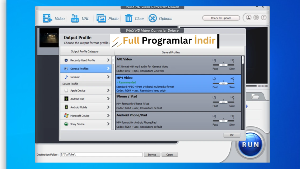 WinX HD Video Converter Deluxe