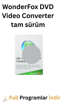 WonderFox DVD Video Converter tam sürüm 31.5