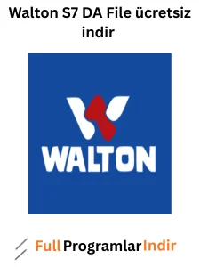 Walton S7 DA File ücretsiz indir